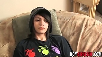 Stunning Young Man Pleasures Himself During A Sex Chat