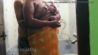 Indian Couple Gets Intimate In The Shower On Their First Date