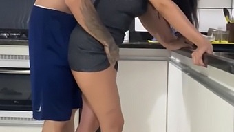 Cleaning The Kitchen While Getting Fucked By My Wife - Only Havenaphscep