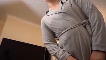 Pov Experience Of A Seductive Milf Catching Her Stepson Masturbating And Engaging In Anal Play