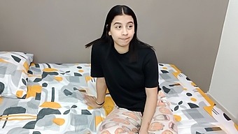 I Seduce My Stepbrother Into Giving Me A Brutal Fuck While Pretending To Be Scared