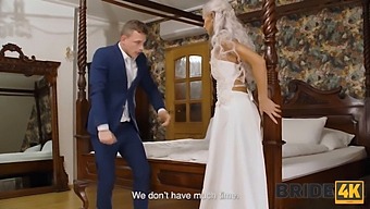Interracial Wedding Takes An Unexpected Turn With A Steamy Threesome