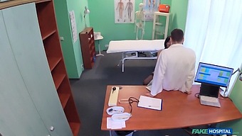 Wife Cheats With Doctor In The Room Next To Her Husband’s Bedroom In A Fake Hospital