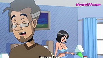 Olgun Bir Tema Ile Çizgi Film Pornosu, Büyük Göğüslü Bir Annenin Üvey Oğluna Boşalmasına Yardım Etmesi.