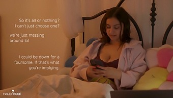 Opiskelijatyttö Hailey Rose Ottaa Riskejä Julkisella Paikalla Huvin Vuoksi.
